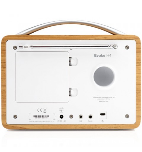 Pure Evoke H4 (Oak) Portable Digital
