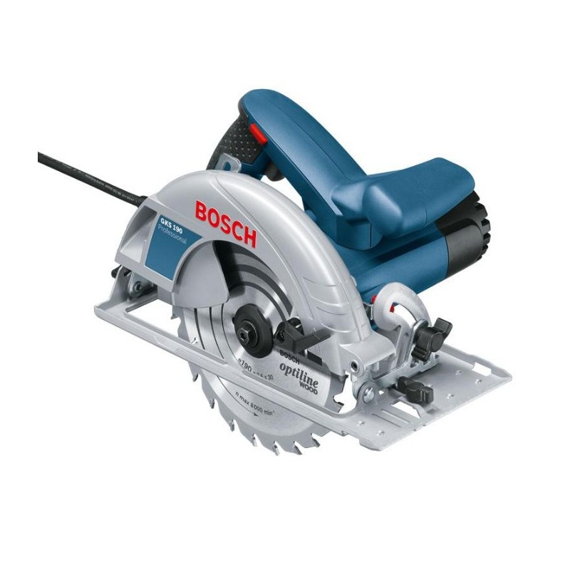 Bosch GKS 190 19 cm 5500 Giri min 1400 W Bosch GKS 190 19 cm 5500 Giri min 1400 W