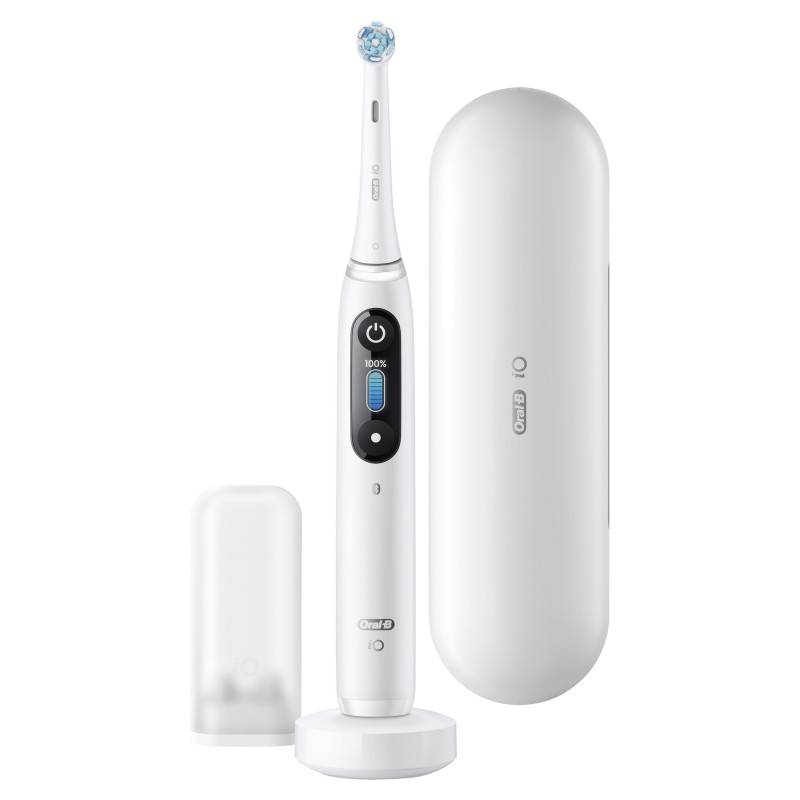 Oral-B iO Series 8n Adulte Brosse à dents vibrante Blanc