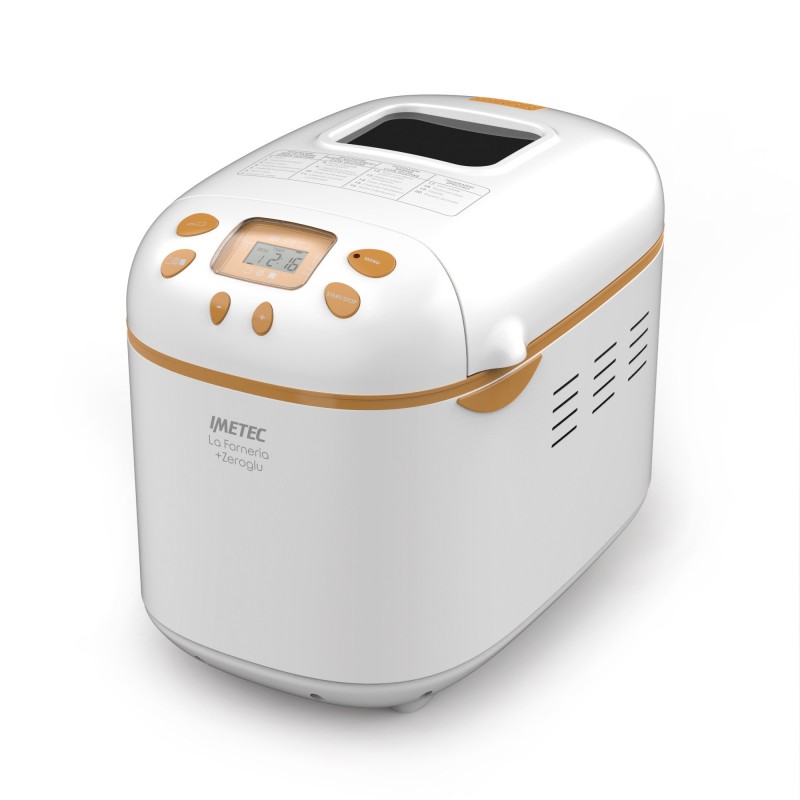 Imetec 7488 bread maker 920 W Ochre, White