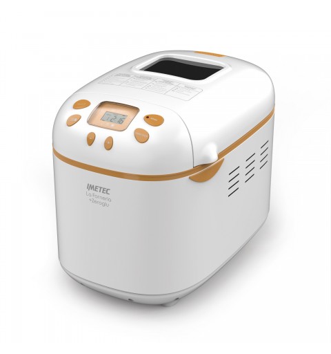 Imetec 7488 machine à pain 920 W Ocre, Blanc