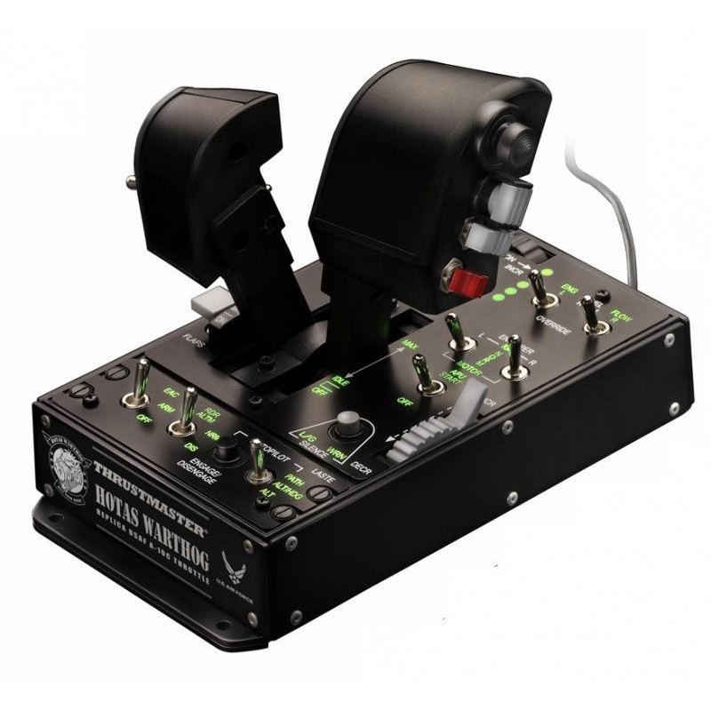 Thrustmaster HOTAS Warthog Dual Throttles Schwarz USB Flugsimulation PC