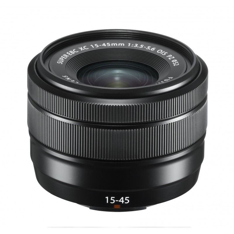 Fujifilm Fujinon XC 15-45 mm F3.5-5.6 OIS PZ MILC Objetivo de zoom estándar Negro