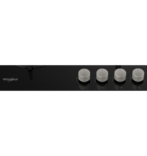 Whirlpool GOA 6423 NB hob Black Built-in 60 cm Gas 4 zone(s)