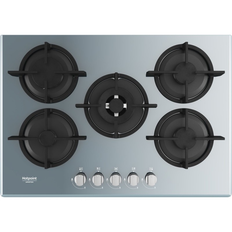 Hotpoint HAGD 72S ICE Spiegel Integriert 73 cm Gaskochfeld 5 Zone(n)