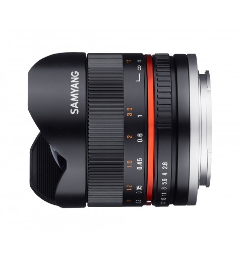 Samyang 8mm F2.8 UMC Fish-eye II SLR Black