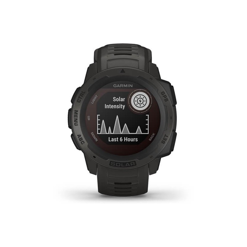 Garmin Instinct Solar MIP Grafito GPS (satélite)
