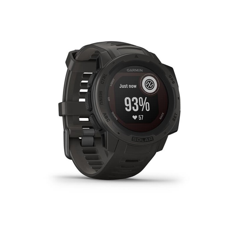 Garmin Instinct Solar MIP Grafito GPS (satélite)
