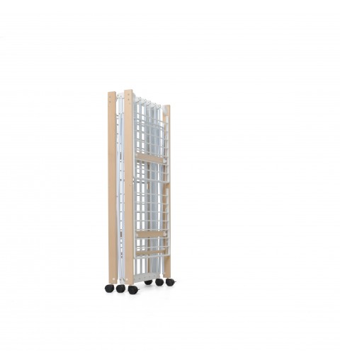 Foppapedretti Allungo Floor-standing rack Black, White