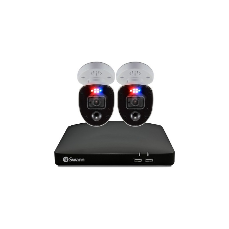 Swann SWDVK-456802RL-EU kit de vidéo-surveillance Avec fil 4 canaux