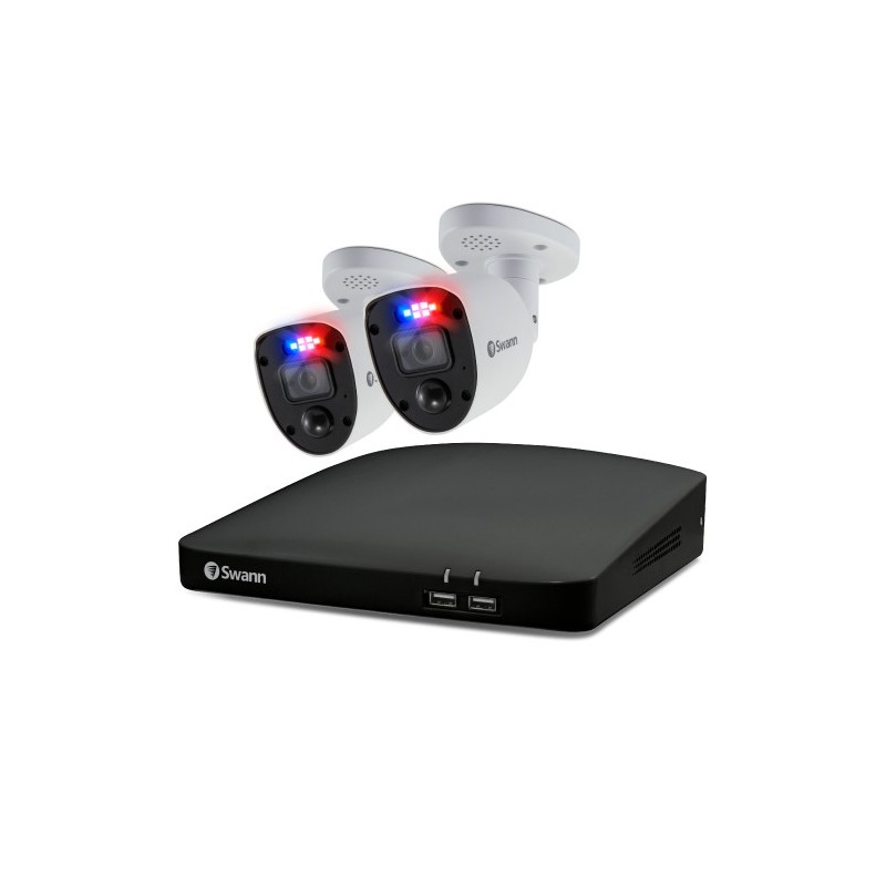 Swann SWDVK-456802RL-EU kit de vidéo-surveillance Avec fil 4 canaux