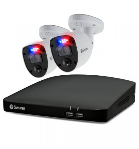 Swann SWDVK-456802RL-EU kit de vidéo-surveillance Avec fil 4 canaux