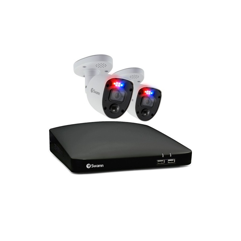 Swann SWDVK-456802RL-EU kit de videovigilancia Alámbrico 4 canales