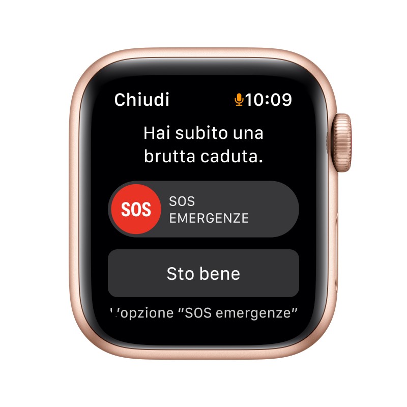 Apple Watch SE 40 mm OLED 4G Gold GPS (satellite)