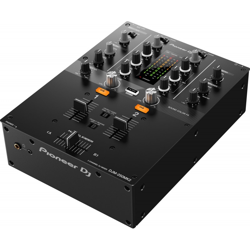 Pioneer DJM-250MK2 Audio-Mixer 2 Kanäle 20 - 20000 Hz Schwarz