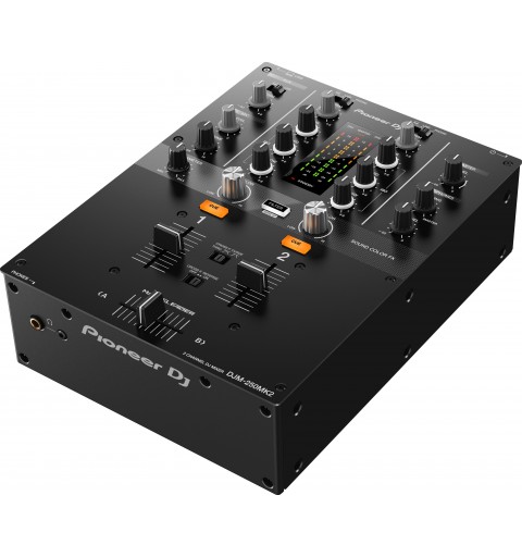 Pioneer DJM-250MK2 audio mixer 2 channels 20 - 20000 Hz Black