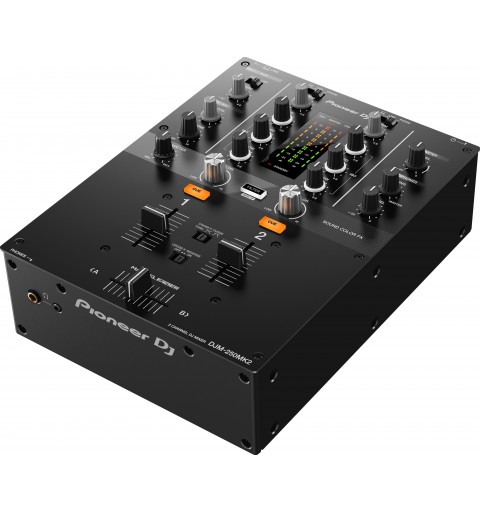 Pioneer DJM-250MK2 Audio-Mixer 2 Kanäle 20 - 20000 Hz Schwarz