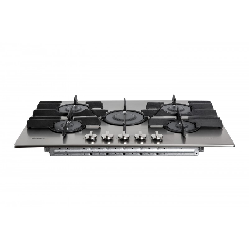 Hotpoint FTGHL 751 D IX HA hob Stainless steel Built-in 75 cm Gas 5 zone(s)