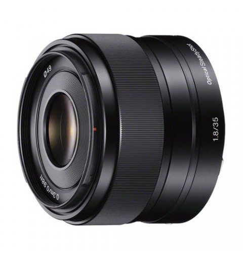 Sony SEL-35F18 Obiettivo a Focale Fissa 35 mm F1.8, Mirrorless APS-C, Attacco E, SEL35F18