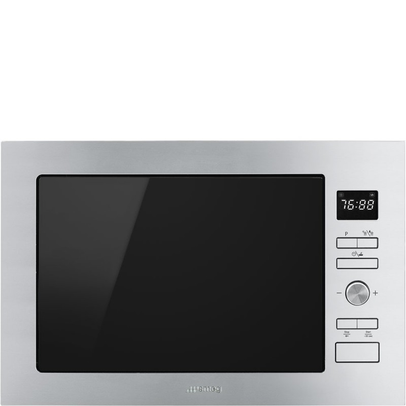 Smeg FMI425X forno a microonde Da incasso Microonde con grill 25 L 900 W Acciaio inossidabile