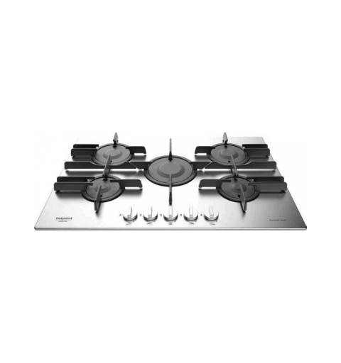 Hotpoint FTGHL 751 D EX HA hob Stainless steel Built-in Gas 5 zone(s)