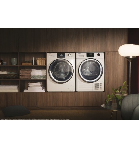 Haier Serie 876 HW80-B14876N lavatrice Caricamento frontale 8 kg 1330 Giri min A Bianco