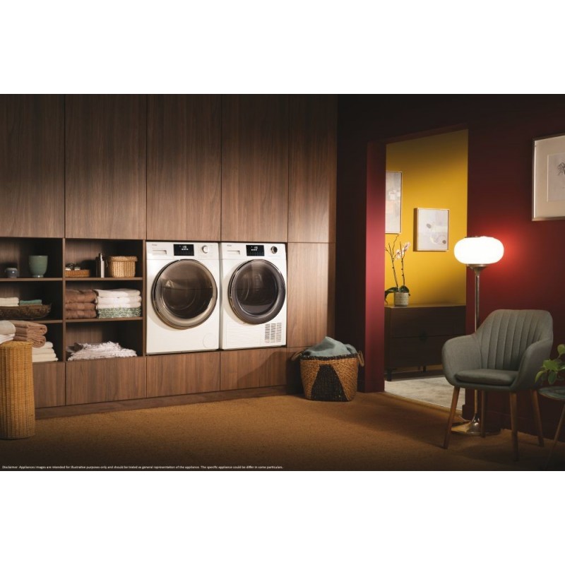 Haier Serie 876 HW80-B14876N Waschmaschine Frontlader 8 kg 1330 RPM A Weiß