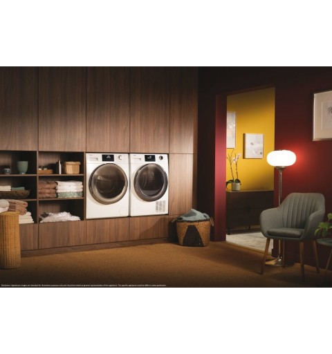 Haier Serie 876 HW80-B14876N lavatrice Caricamento frontale 8 kg 1330 Giri min A Bianco