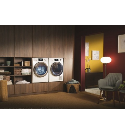 Haier Serie 876 HW80-B14876N lavatrice Caricamento frontale 8 kg 1330 Giri min A Bianco