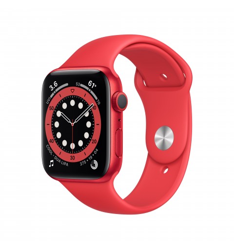 Apple Watch Series 6 44 mm OLED 4G Rojo GPS (satélite)