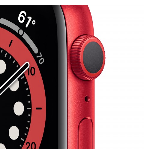 Apple Watch Series 6 44 mm OLED 4G Rojo GPS (satélite)