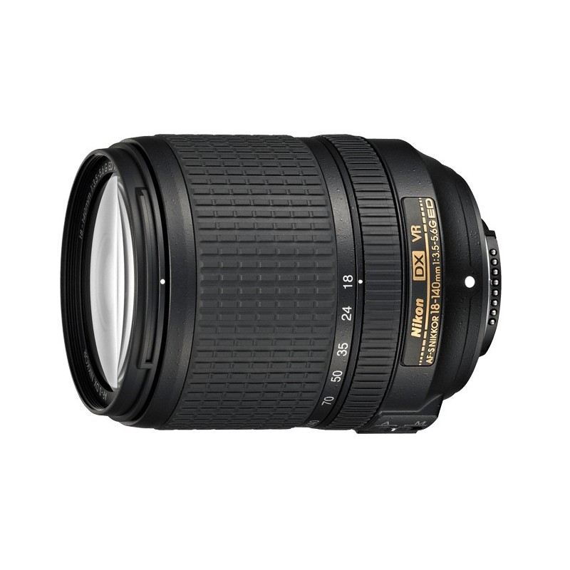 Nikon AF-S DX NIKKOR 18-140 f 3.5-5.6 G ED VR SLR Téléobjectif zoom Noir