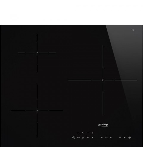 Smeg SI5632D hob Black Built-in Zone induction hob 3 zone(s)