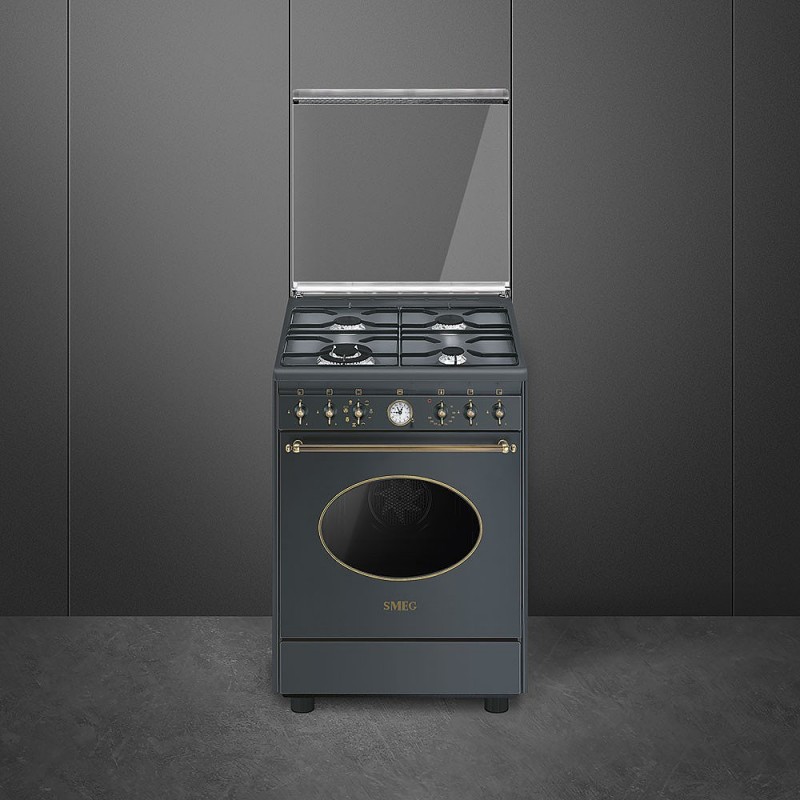 Smeg CO68GMA8 four et cuisinière Gaz Anthracite A