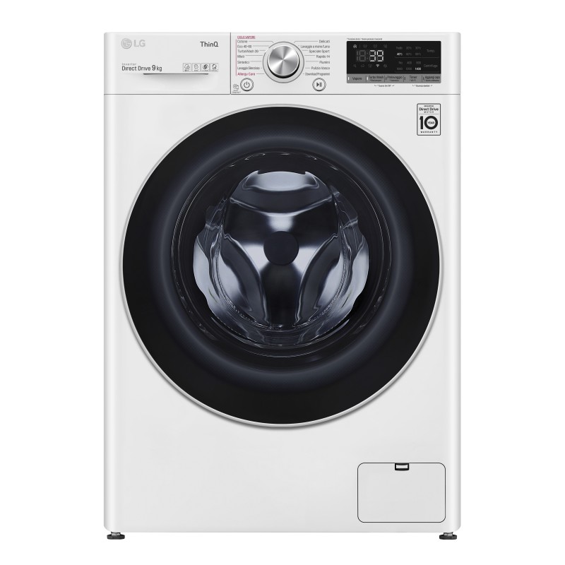 LG F4WV709S1E washing machine Front-load 9 kg 1400 RPM A White