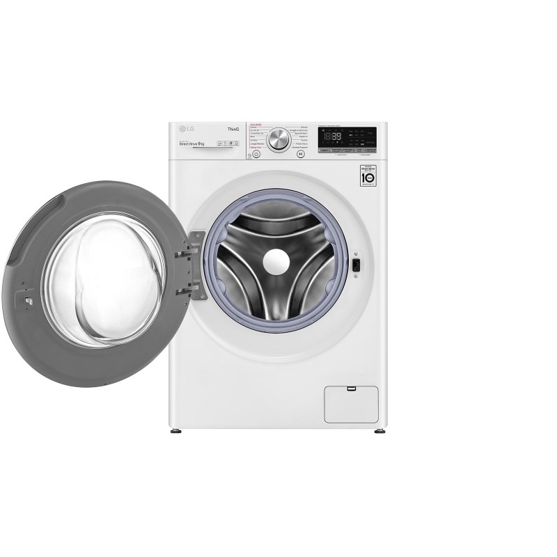 LG F4WV709S1E washing machine Front-load 9 kg 1400 RPM A White