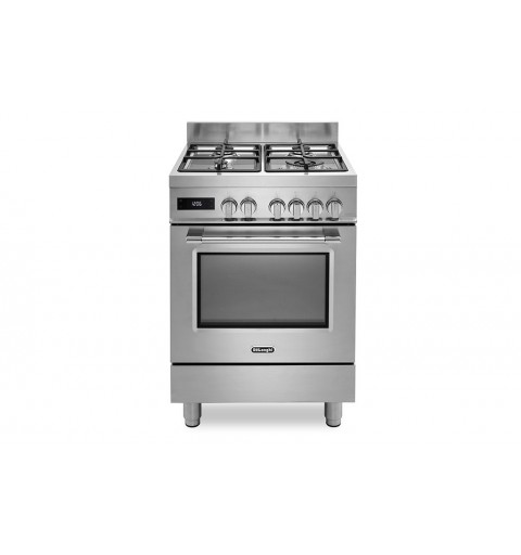 De’Longhi PRO 66 MX P Küchenherd Freistehender Kocher Gaskochfeld Edelstahl A