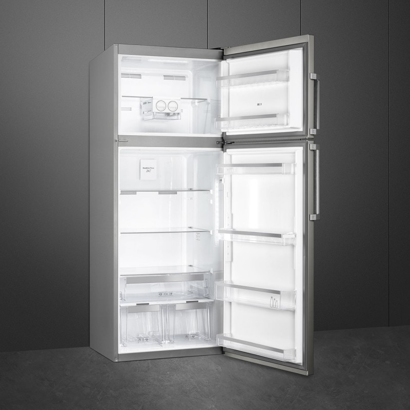 Smeg FD70FN1HX frigorifero con congelatore Libera installazione 432 L F Acciaio inossidabile