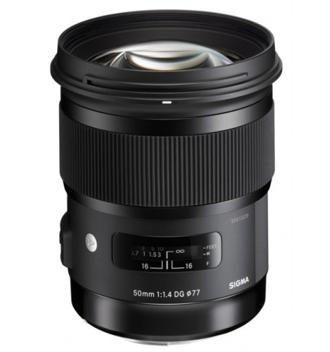 Sigma Art, 50mm F1.4 DG HSM SLR Negro