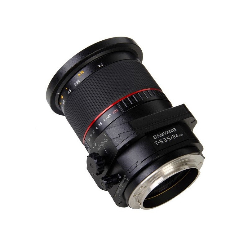 Samyang T-S 24mm 1 3.5 ED AS UMC SLR Obiettivo decentrabile Nero