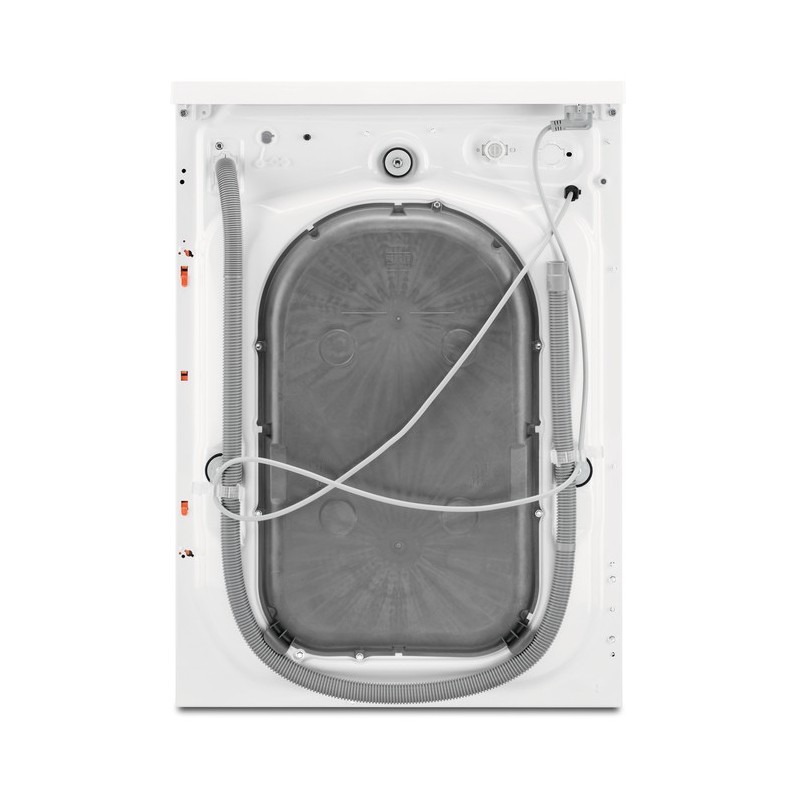 Electrolux EW7W474BI machine à laver avec sèche linge Intégré (placement) Charge avant Blanc E