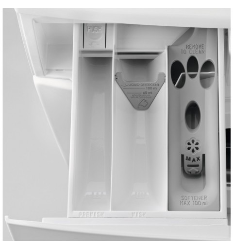 Electrolux EW7W474BI lavadora-secadora Integrado Carga frontal Blanco E