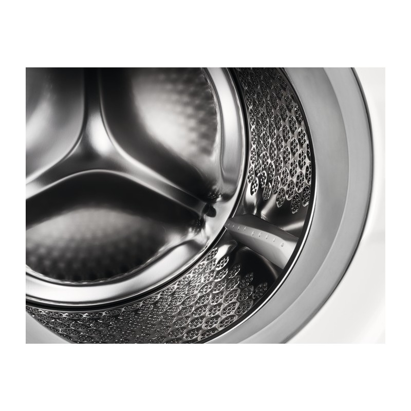 Electrolux EW7W474BI lavasciuga Da incasso Caricamento frontale Bianco E