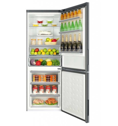Haier C3FE844CGJ fridge-freezer Freestanding 459 L D Silver