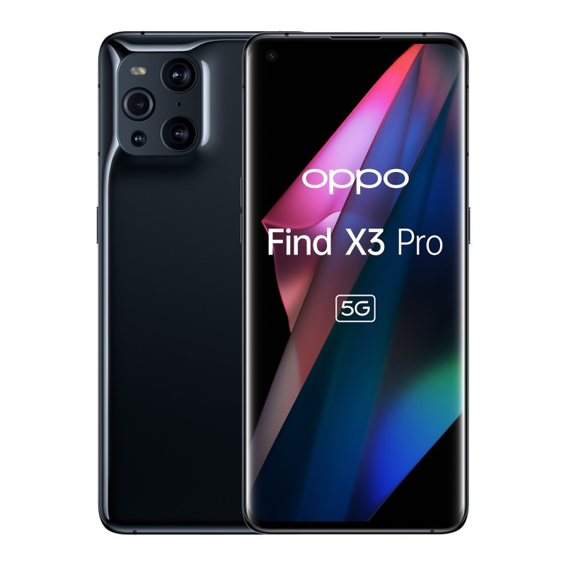 OPPO Find X3 Pro 17 cm (6.7") Double SIM Android 11 5G USB Type-C 12 Go 256 Go 4500 mAh Noir