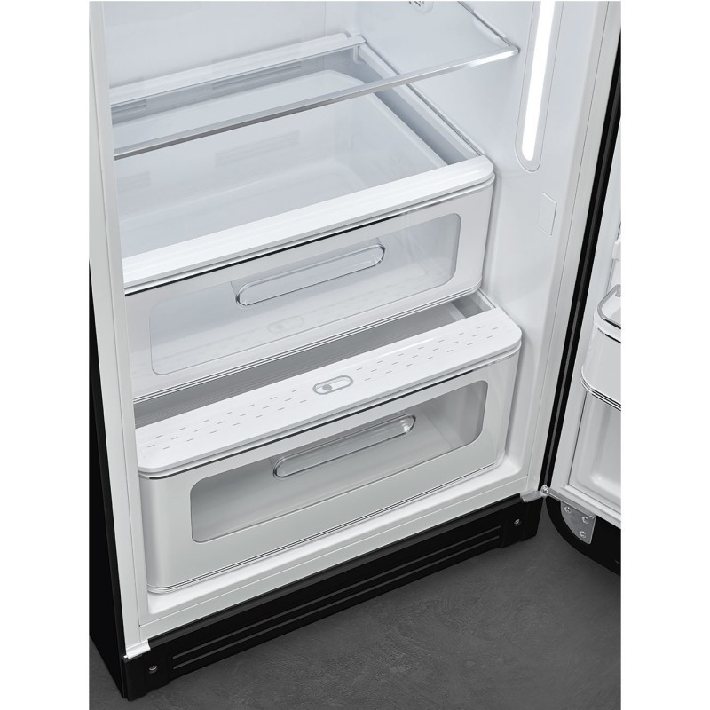 Smeg FAB28RBL5 combi-fridge Freestanding 270 L D Black