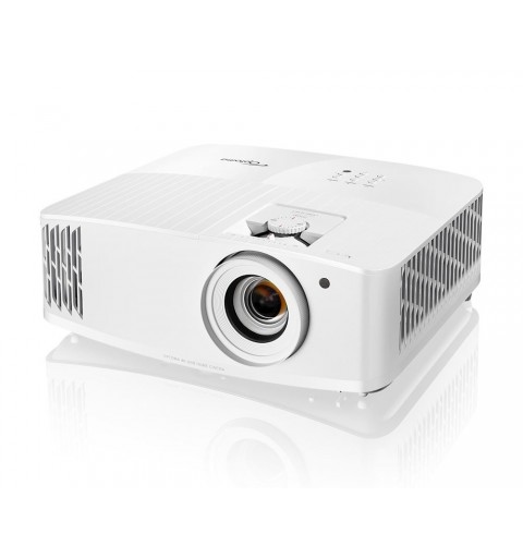Optoma UHD42 videoproiettore Proiettore a raggio standard 3400 ANSI lumen DLP 2160p (3840x2160) Compatibilità 3D Bianco