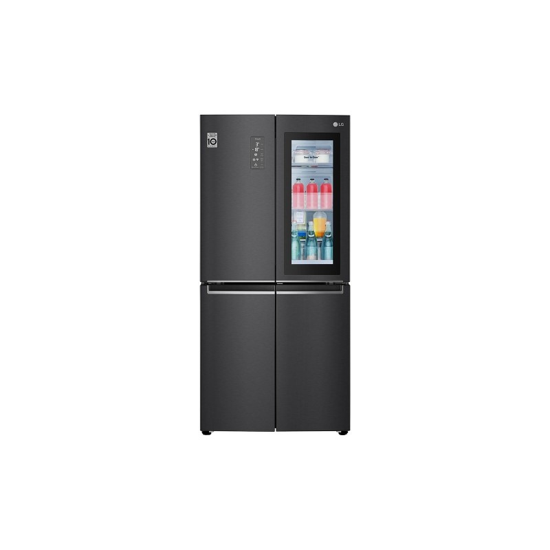 LG GMQ844MC5E side-by-side refrigerator Freestanding 530 L E Black