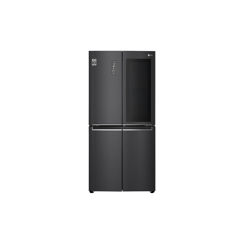 LG GMQ844MC5E side-by-side refrigerator Freestanding 530 L E Black