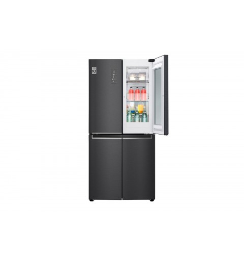 LG GMQ844MC5E nevera puerta lado a lado Independiente 530 L E Negro